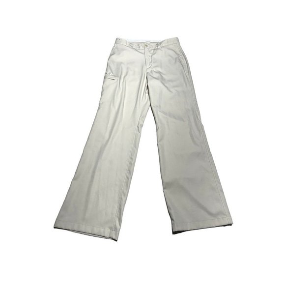 Under Armour Golf Pants Beige Size 34 x 32 - Picture 1 of 7